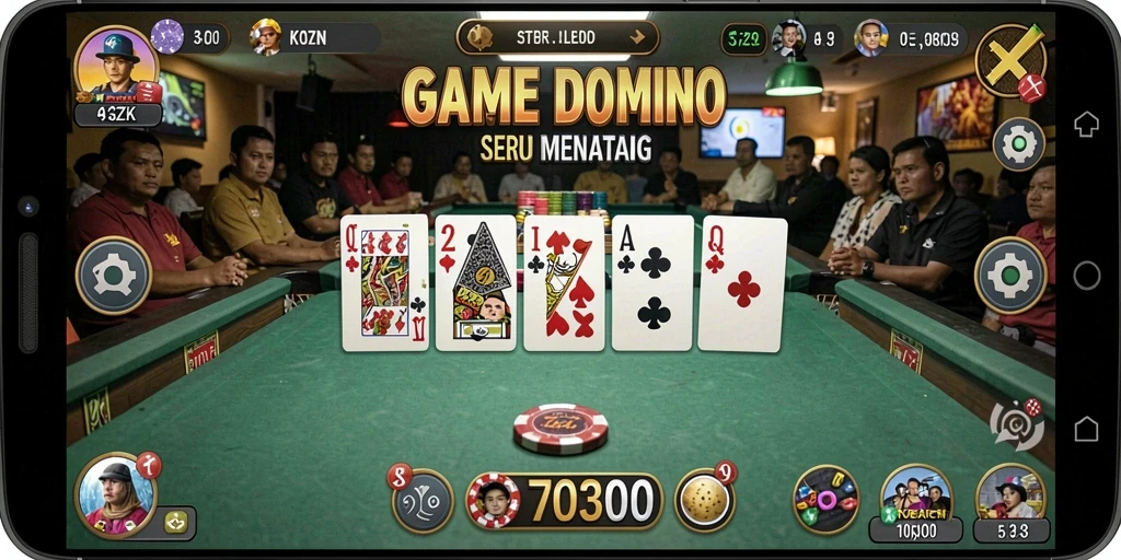 Tampilan gameplay seru dan interaktif di 5ZK.