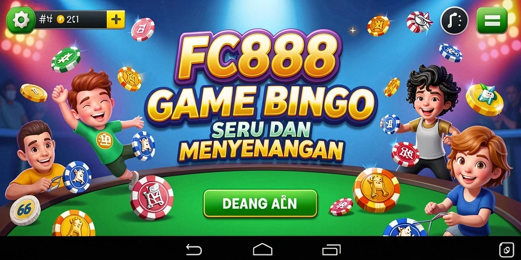 Tampilan gameplay FC888 yang menarik dan interaktif dalam permainan Bingo.