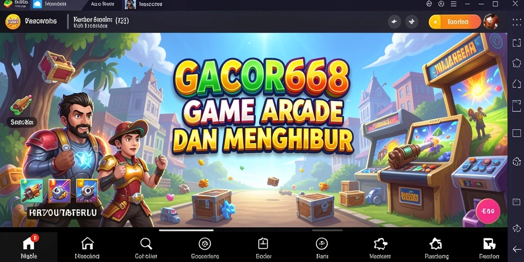 Tampilan gameplay GACOR668 yang seru dan menyenangkan.