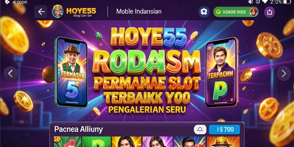 Tampilan gameplay HOYE55 memperlihatkan keseruan bermain Slot.