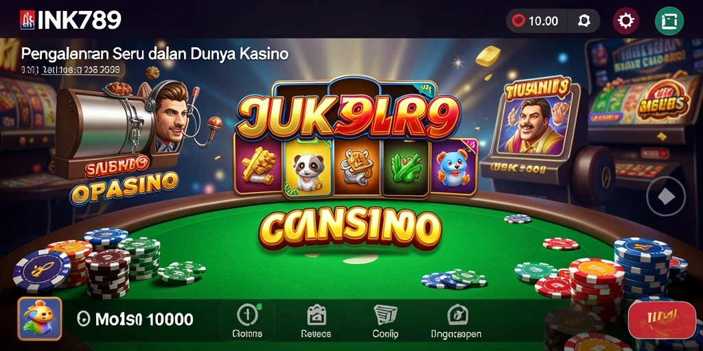 Screenshot gameplay kasino INK789 yang penuh aksi.