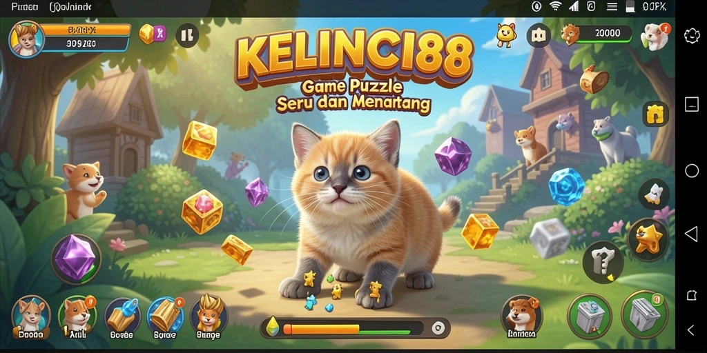 Tampilan gameplay KELINCI88 yang menantang dan menarik.