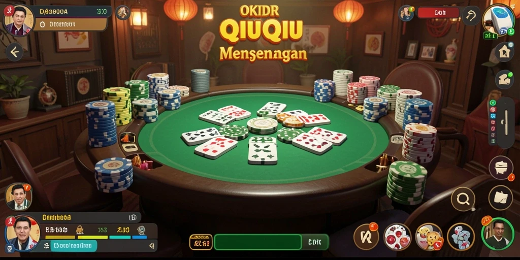 Gameplay seru dengan fitur QiuQiu yang menarik.