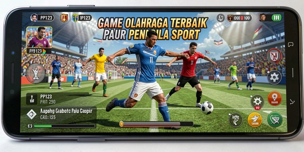 Tampilan gameplay seru dalam PP123 dengan aksi yang mendebarkan.