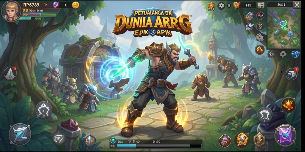 Gameplay <strong>RP6789</strong> yang seru dan mendebarkan dalam dunia ARPG.