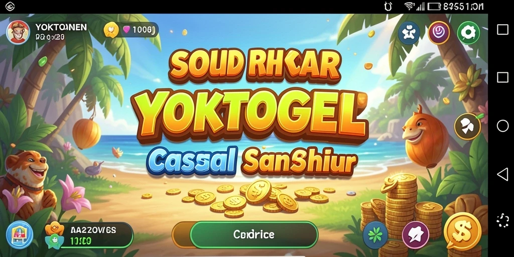 Screenshot gameplay YOKTOGEL yang menarik dan penuh warna.